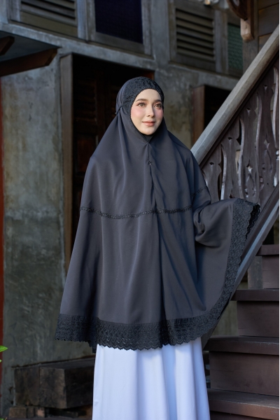 Mini Telekung Sofwah Black 